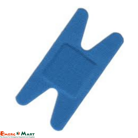 Blue Metal Detectable Adhesive Knuckles